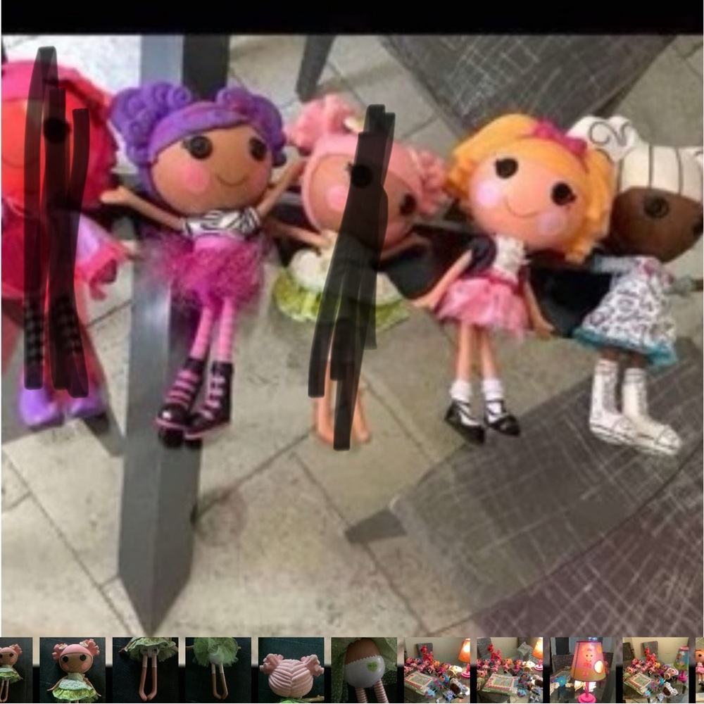 Lalaloopsy Blossom Flowerpot 12" Full Size Doll Pink Hair New No Box Have Others